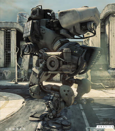 Hawken - [ART] Spree Mech